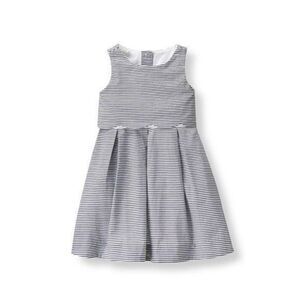 Janie and Jack Striped Nautical Santorini Sunset Dress Size 3-6M Baby Girl